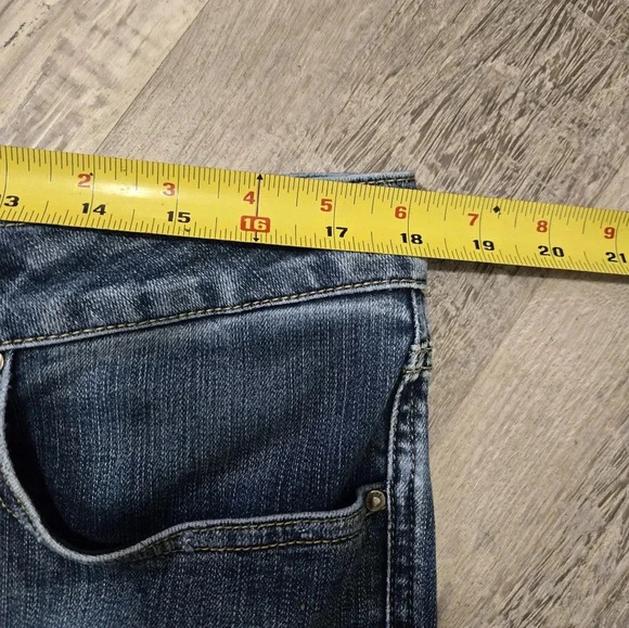 Maurices Everflex Highrise Women's Jeans Sz 18 Skinny Ankle Dark Wash Plus Size - Picture 11 of 13